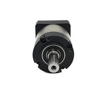 Round Output Flange Nema23 Motor Reducer Planetary Gearbox Step-down Gearbox 200/400W Motor Speed Reducer For Packer Robot(Ratio 4 to 1,9.525mm for Stepper)