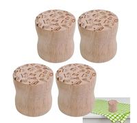 Round Pattern Weights, Wooden Sewing Dressmaking Weights, Fabric Cloth Weight for Quilting Ironing, Heavy Duty Paperweight for Writing Drawing Craft Projects, Multipurpose Home Sewing Accessory