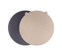 Round PEI Steel Plate, Double Sided Flexible Magnetic Spring Steel Build Plate with Matte PEI Surface for Super Racer 3D Printer, 270mm Diameter Reusable Print Bed