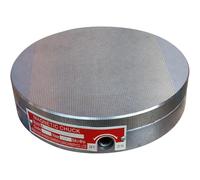 Round Permanent Magnetic Chuck, 3.93 Inches, Super Magnetic Suction Cup, 120N/cm² Force, No Power Required for Milling Machines and Planers