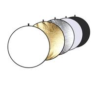 Round Photography Light Reflector, Folding Photography Reflector Board Multicolor Multiple Sizes 5 pcs(80cm)