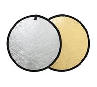 Round Photography Light Reflector, Handheld Multi Folding Photography Reflector Multicolor 30cm
