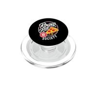 Round Pie Pizza Club Society PopSockets PopGrip for MagSafe