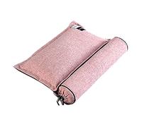 Round Pillow, Buckwheat Cylinder Neck Pillow Adjustable Bolster Pillow Cervical Neck Support Neck Pain Relief Breathable Cool Sleep Organic Buckwheat Pillow (Color : I)