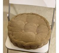 Round Pillow Chair Cushion Thickened Winter Chair Pad Hard Floor Seat Pad Soft Sofa Cushion Reading Seat Pad Mat Dining Chair Pad for Indoor Outdoor Garden Kitchen Office Fireplace Cushion 40X40cm