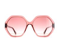 Round Pink Crystal Pink Brown Gradient CH0008S Esther Chloe Pink One Size