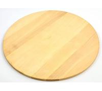 Round Pizza Board Circular Wooden Plate Chopping Board Cutting Serving Pizza solid wood - 45 cm - 18 inches