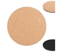 Round Plant Mats - Cork Saucer Tray, Waterproof Pot Stand, Indoor Garden Base, Scratch-Resistant Surfaces, Non-Slip Barrier, Stylish Plant Display, Moisture Shield, Accessories for W
