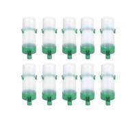 Round Plastic Birds Drinking Container Automatic Feeding Tool Livestock Water Container Farm Accessory Durable Plastic 12cm 10pcs