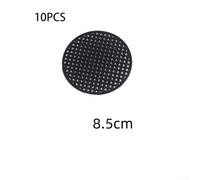 Round Plastic Flower Pot Bottom Mesh Drainage Pad for Indoor & Outdoor Potted Plants - 10-Pack, 9 Sizes (2.5-18 cm Dia), Breathable Grid Mat to Pre(8.5CM)
