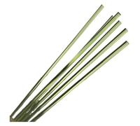 Round Plastic Rod, 100pcs Lucite Bar, Lollipop Bars, 100mm to 250mm Multicolor Acrylic Rods for Flagpole Cake Toppers DIY Model Crafts(Grün,3x100mm)