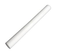 Round Plastic Rod 1pc White Plastic Nylon Rod, Abrasion Resistance Round Bar Length 100mm/250mm/500mm for CNC Machining(250 * 25MM)