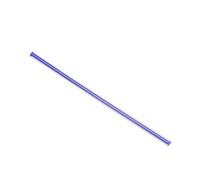 Round Plastic Rod, 2pcs Straight Line Solid, Acrylic Round Rod, 250mm*6mm 250mm*8mm PMMA Bar(Blu,250x6mm)