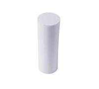 Round Plastic Rod PTFE Plastic Rods, Big Size Long 10cm White Polytetrafluoroethylene Solid Rod, Dia 10mm to 90mm Sleeve Bar 1pc