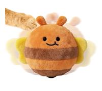 Round Plush Dog Toy - Fun Interactive Play 2026 Jumping Sounds Chew Soft Durable Perfect for Puppies, Adults, Dogs of All Sizes, Help Bite and Chew | J