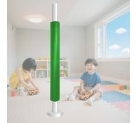 Round Pole Pad, 6 Feet Tall Detachable Column Wrap for Playground, Garage, or Basement - Protective Crash Mat for Metal Pipe and Concrete Columns