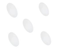 Round Polypropylene Plastic Board Light Weight, 20mm Diameter PP Plastic Sheets for DIY Project 5pcs(20x4mm)