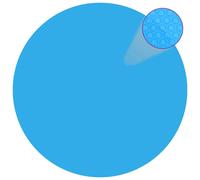 vidaXL Round Pool Cover 549cm Pe Blue, Blue