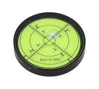 Round Precision Spirit Level Metal Horizontal Bubble High Precision Spirit Level Round Spirit Level 6010 mm (W)