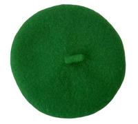 Round Princess Beret Hat Visor Hat Pet Dog Hat with Ear Holes for Small, Extra Small Dog Teddy, Pug, Chihuahua, Shih Tzu, Yorkshire Terriers, Papillon A-Green One Size