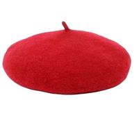 Round Princess Beret Hat Visor Hat Pet Dog Hat with Ear Holes for Small, Extra Small Dog Teddy, Pug, Chihuahua, Shih Tzu, Yorkshire Terriers, Papillon A-red One Size