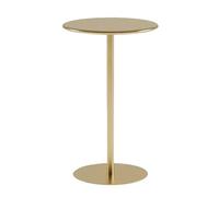 Round Pub Table - Counter Height Bistro Dining Table for Modern Home, Office, Kitchen & Outdoor Spaces