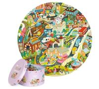 Round Puzzle 150 City Life Mieredu Puzzle Top Quality Best