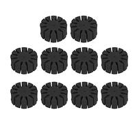 Round Rack PE Separator Holder Black Durable Outdoor Archery Accessory 10pcs Premium Material High Flexibility Isolate Arrows Avoid Friction Fit for Quiver
