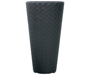 Round Rattan Weave Tall Large Plant Pots Flower Indoor Outdoor Garden Planters