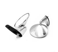 Round Rear View Mirror for Vintage Cars Featuring Stainless Steel Construction with Zinc Alloy for Structural Integrity and Weather Resistant Performance