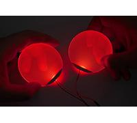 [ Round ] Red Star-Lord Decorations Batman led Light Flexible Helmet Lights Cosplay DIY kit RGB Superhero for Men Gifts