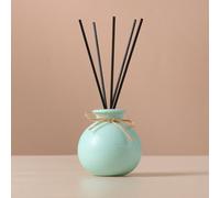 Round Reed Diffuser Vase - Green