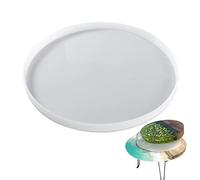 Round Resin Moulds, Large Silicone Moulds for Epoxy Resin Table Moulds for River Coffee Desk Table Clock Shape Charcuterie Board Art Home Decoration