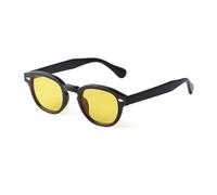 Round Rivet Tortoiseshell Sunglasses Women Men Leopard Blue Len UV400 For Outdoor Sports Running And Riding,C5