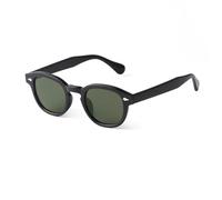 Round Rivet Tortoiseshell Sunglasses Women Men Leopard Blue Len UV400 For Outdoor Sports Running And Riding,C1