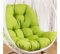 Round Rocking Chair Cushion 120 x 80 cm for Indoor/Outdoor Hanging Chairs Soft Comfortable Pillow for Living Room Garden Patio Durable Fabric Stylish Design