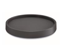 Round rolling plant pot tray with wheels for easy moving of heavy pots safely