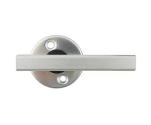 Round Rose Large Thumbturn, Privacy Lock, Interior Door, Metal, Concealed Fixing, Modern Style