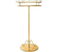 Round Rotating Clothes Rack,Clothes Rack 360° Rotating Gold Coat - Stylish Round Rail For Clothing Stores & Homes, Large Capacity, Stable Design, Adjustable Diameter 60-90Cm