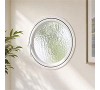 Round Rotating Glass Windows, 23.6IN Porthole Window, Round Pivot Window