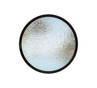 Round Rotating Glass Windows - 360° Rotatable Ventilation Aluminum Alloy Replacement Rotation Porthole Window with Tempered Opening Portlight(Black,40cm)