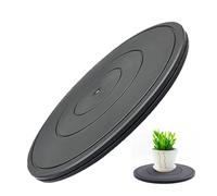 Round Rotating Platform Manual Turntable Base 40cm Diameter Swivel Tray for Table Ideal for TV Monitors Speakers Kitchen Utensils - Versatile Spin Stand
