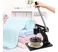 Round Sample Cutters - Pressure Type Sampling Knife for Textile Disc Sampling, 0.1-10 mm Cutting Thickness, Hand Pressure Disc Sampler