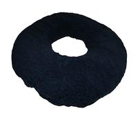 Round Satinazed Cushion for Pressure Ulcers | Round with Hole in The Middle | Comfort | Pain Relief| Navy Blue Colour | 44 x 11 cm