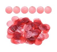 Round Sea Shells - Sturdy Craft Beads, Shell Charm Set for Creative Projects, Smooth Coin Bead Connector with Natural Finish Texture, Elegant Craft Jewellery Pieces for Wedding Party Home Studio Art