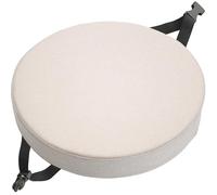 Round Seat Cush with Ties Removable Linen Cover ered Design for Kitchen Bar Stools Office s D RoomA4 Size 50x50x8 cm