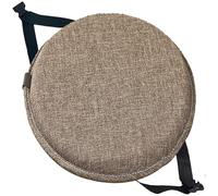 Round Seat Cushion, Soft Breathable Chair Pad with Anti-Slip Design, 3cm High-Elastic Foam Seat Cushion for Dining Office Bar Chairs, Multiple Sizes(3,4pcs:30cm/12in)