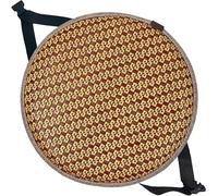 Round Seat Cushion, Soft Breathable Chair Pad with Anti-Slip Design, 3cm High-Elastic Foam Seat Cushion for Dining Office Bar Chairs, Multiple Sizes(33,1pc:33cm/13in)