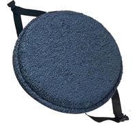 Round Seat Cushion, Soft Breathable Chair Pad with Anti-Slip Design, 3cm High-Elastic Foam Seat Cushion for Dining Office Bar Chairs, Multiple Sizes(43,2pcs:33cm/13in)