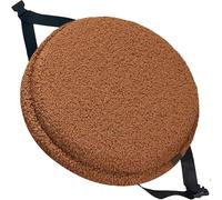 Round Seat Cushion, Soft Breathable Chair Pad with Anti-Slip Design, 3cm High-Elastic Foam Seat Cushion for Dining Office Bar Chairs, Multiple Sizes(44,2pcs:33cm/13in)